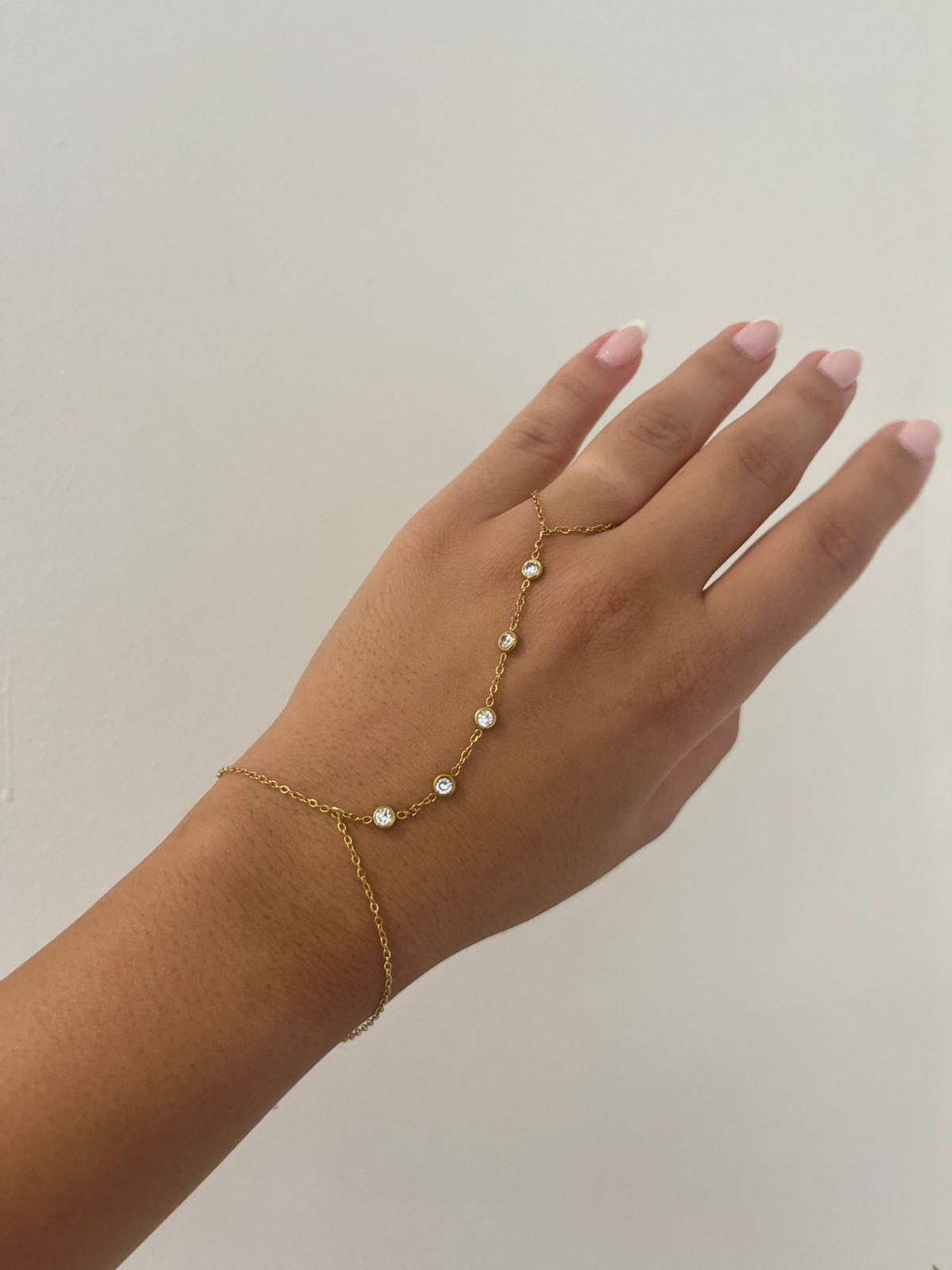 Dainty Bubble Bracelet+Ring