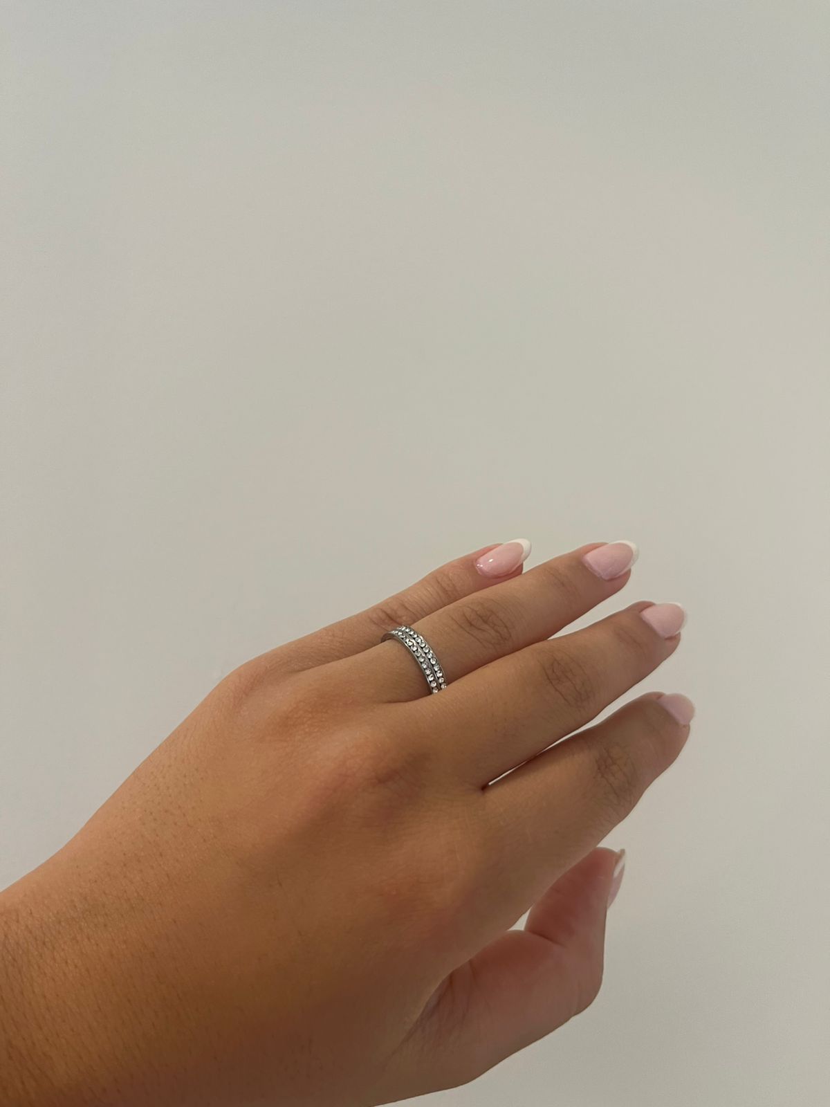 Double Row Zircon Ring (Gold/Rose Gold/Silver)