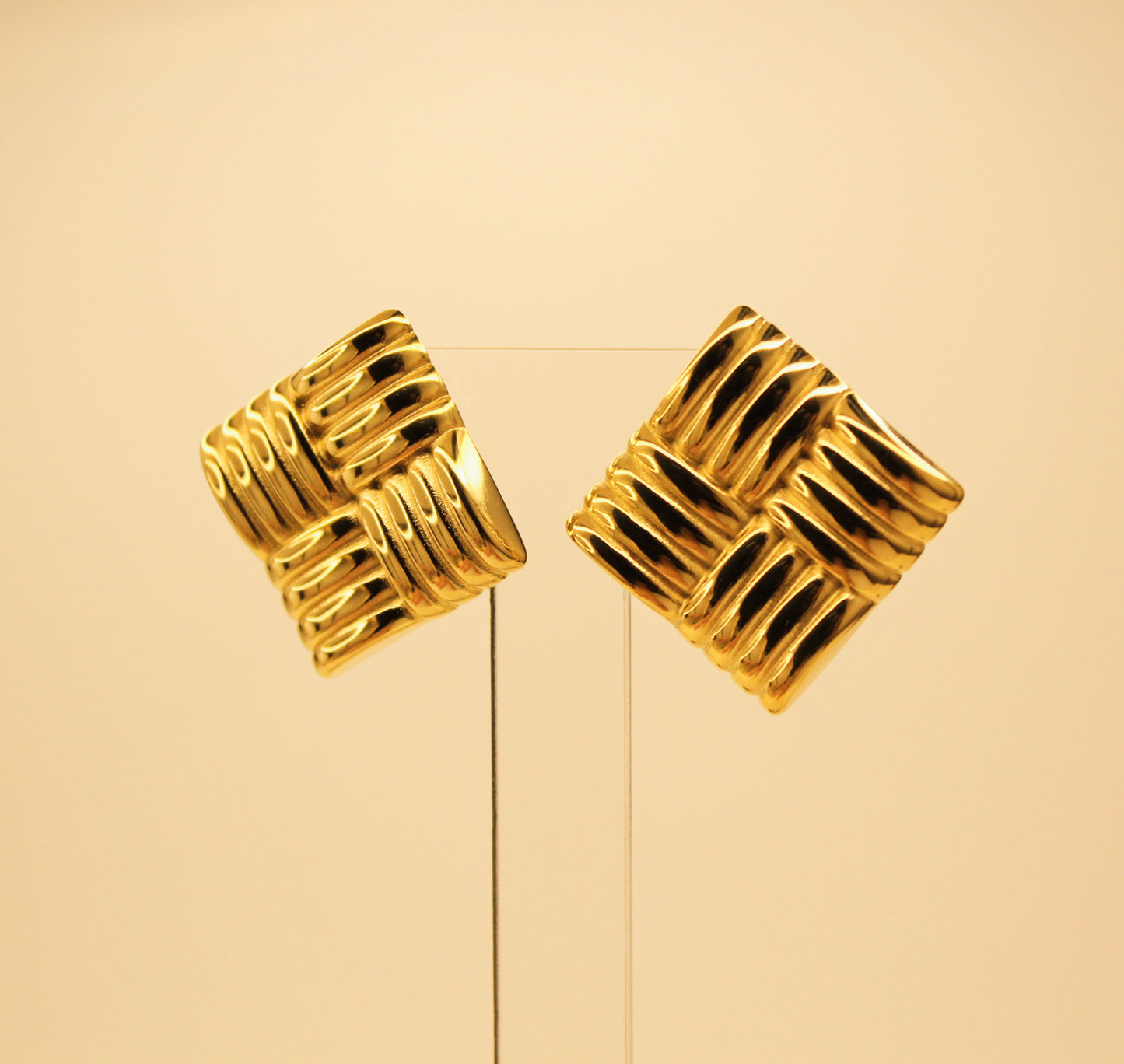 Square Frame Earrings