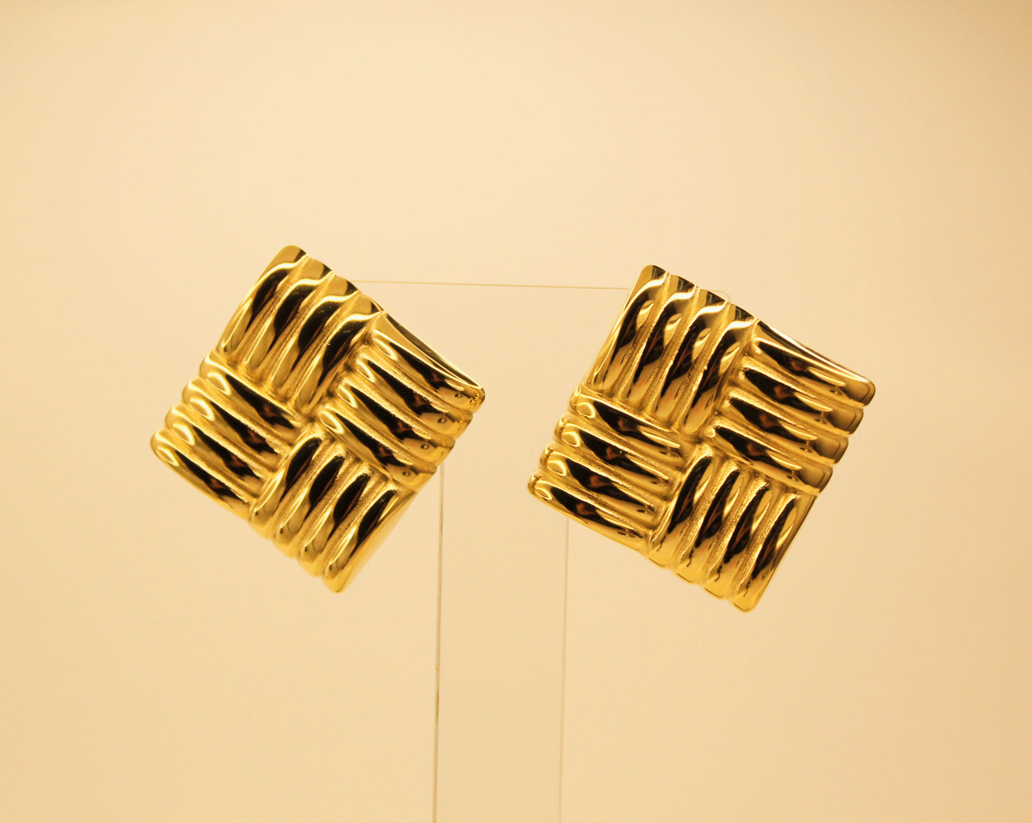 Square Frame Earrings