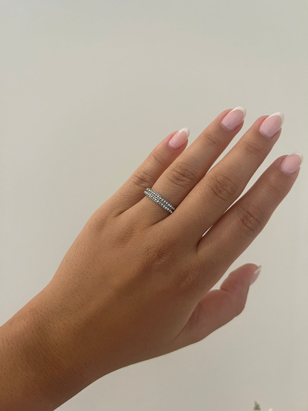 Double Row Zircon Ring (Gold/Rose Gold/Silver)