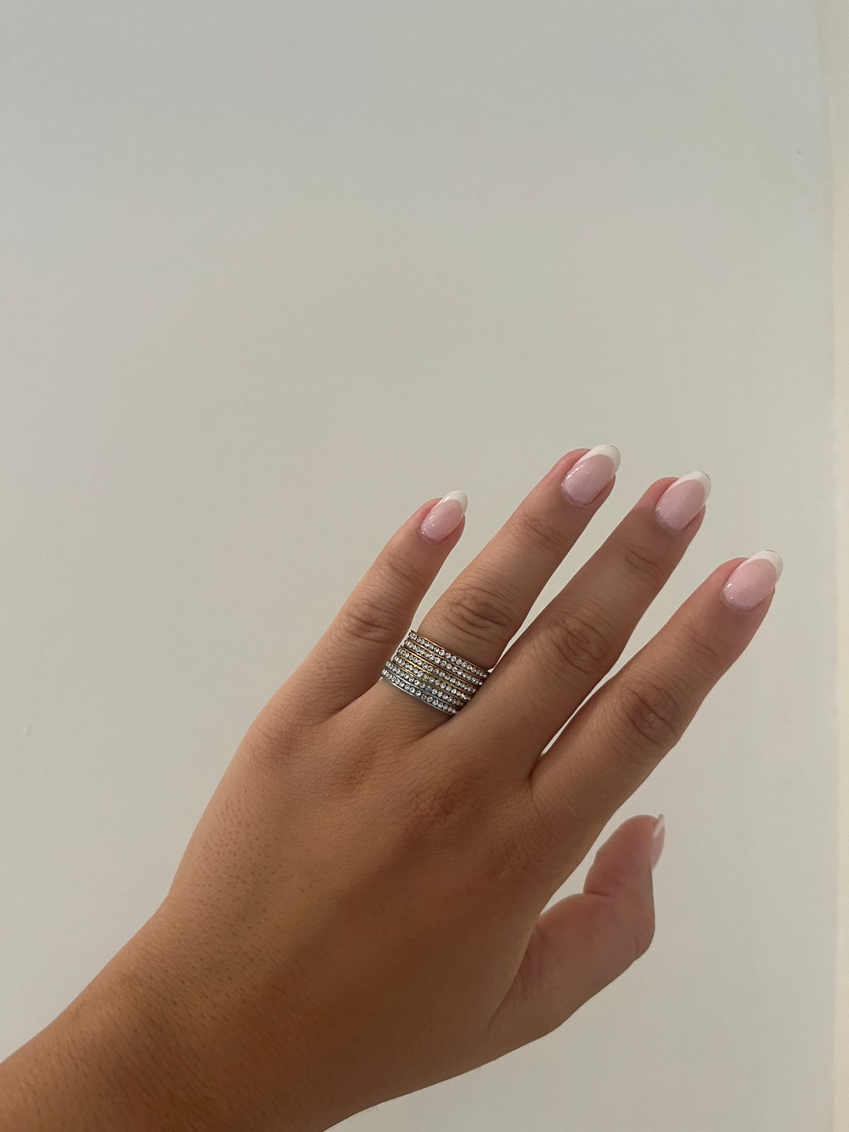Double Row Zircon Ring (Gold/Rose Gold/Silver)