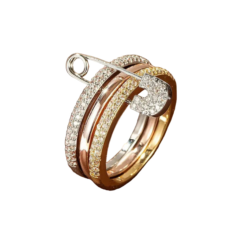 Pin Ring Three Colors