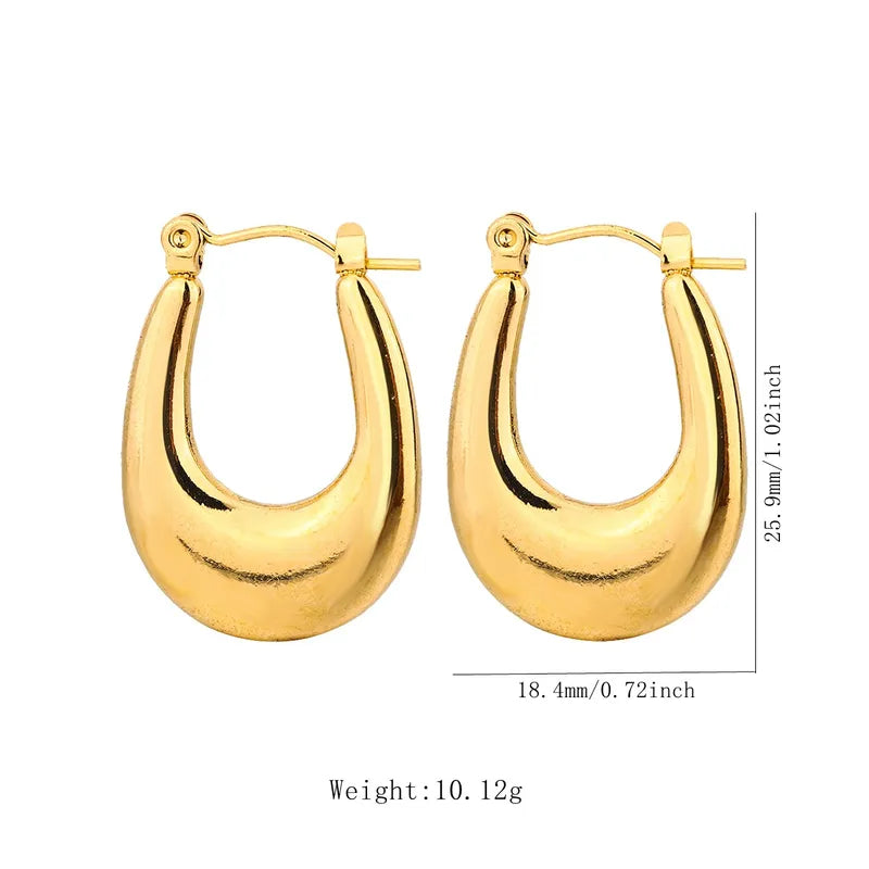 Vintage Earrings Plain