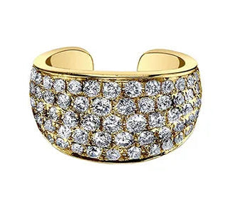 Gold Zircon Ear Cuff