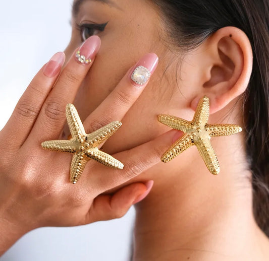 Star earrings