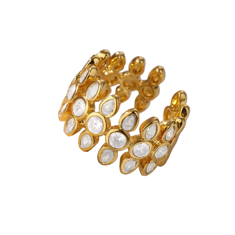 Crown Bubble Ring