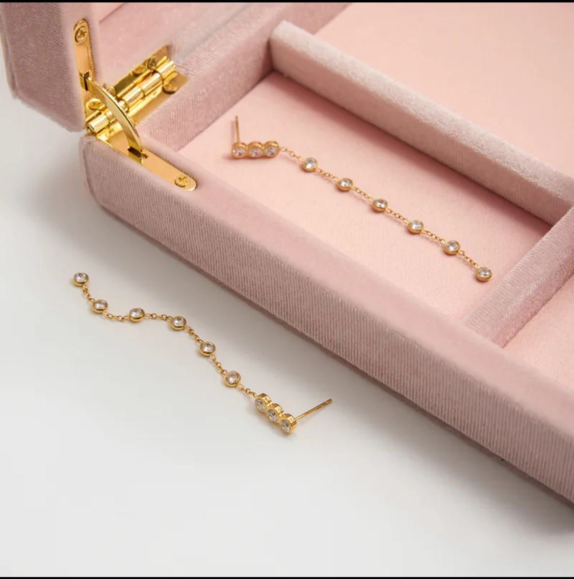 Drop Bubble earrings gold