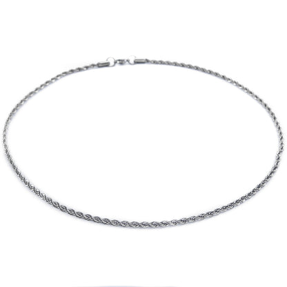Silver Braided Chain
