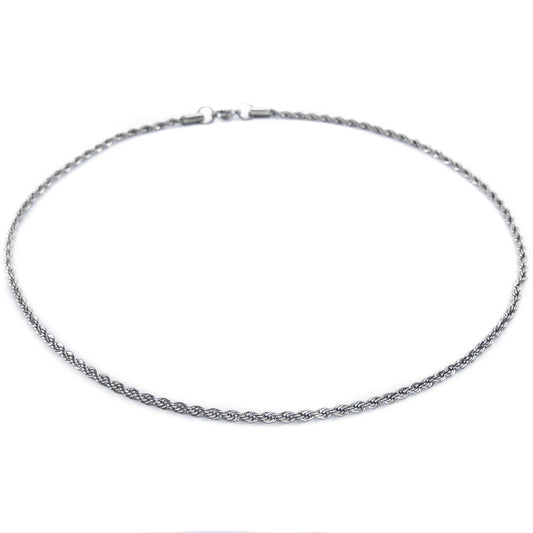 Silver Braided Chain
