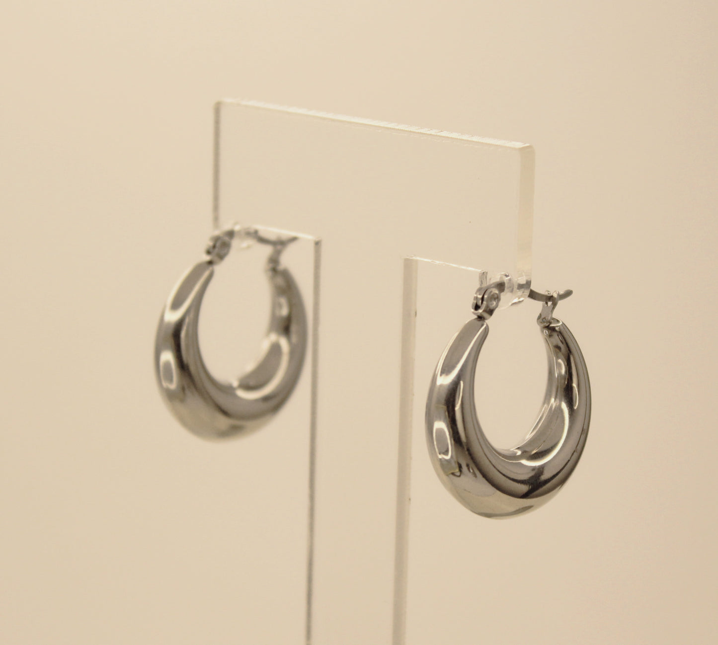 Small Hoops Silver