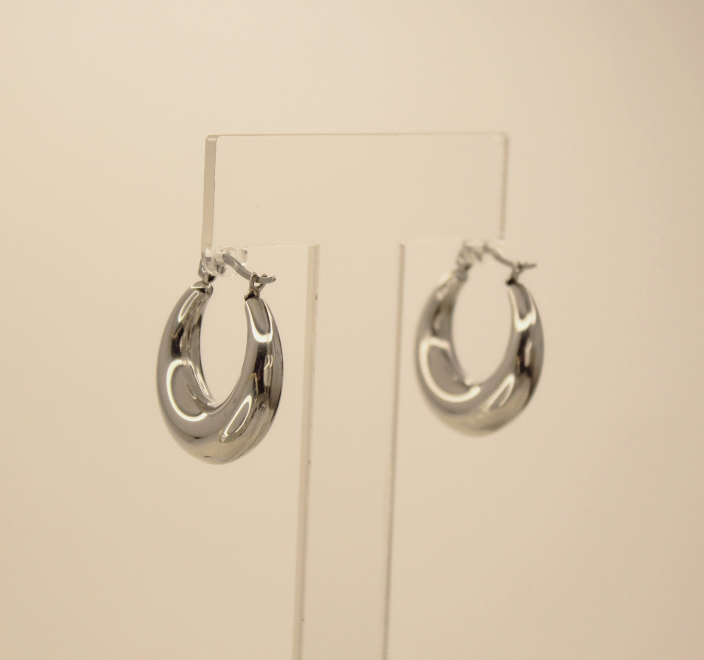 Small Hoops Silver