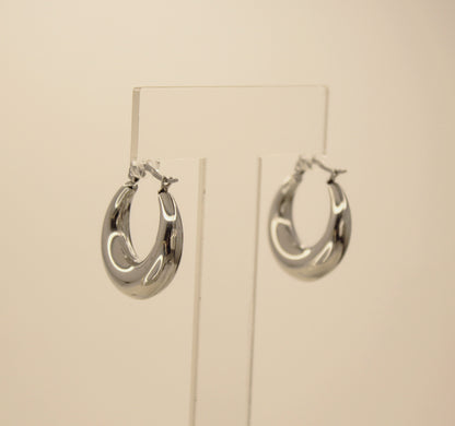 Small Hoops Silver