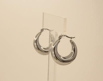 Small Hoops Silver