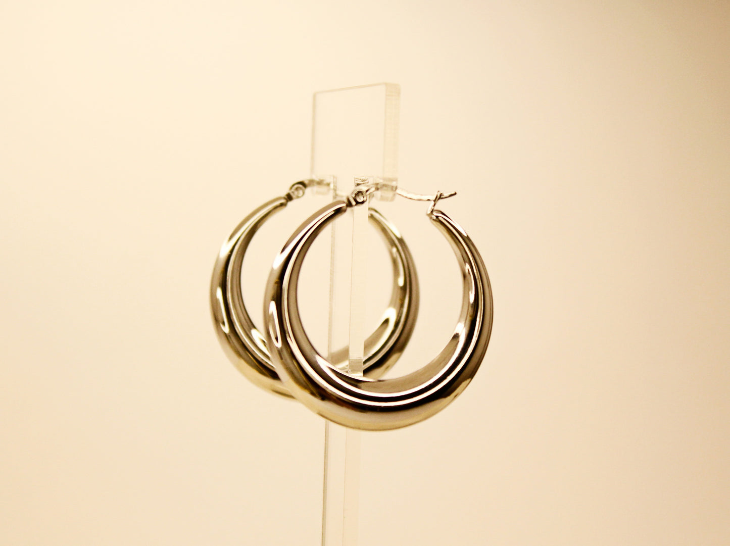 Big Hoops Silver