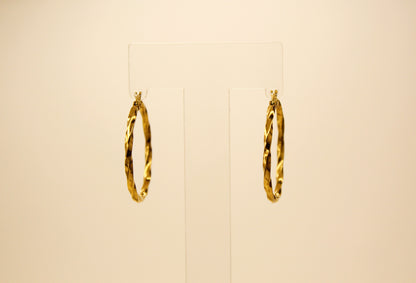 Golden hoops