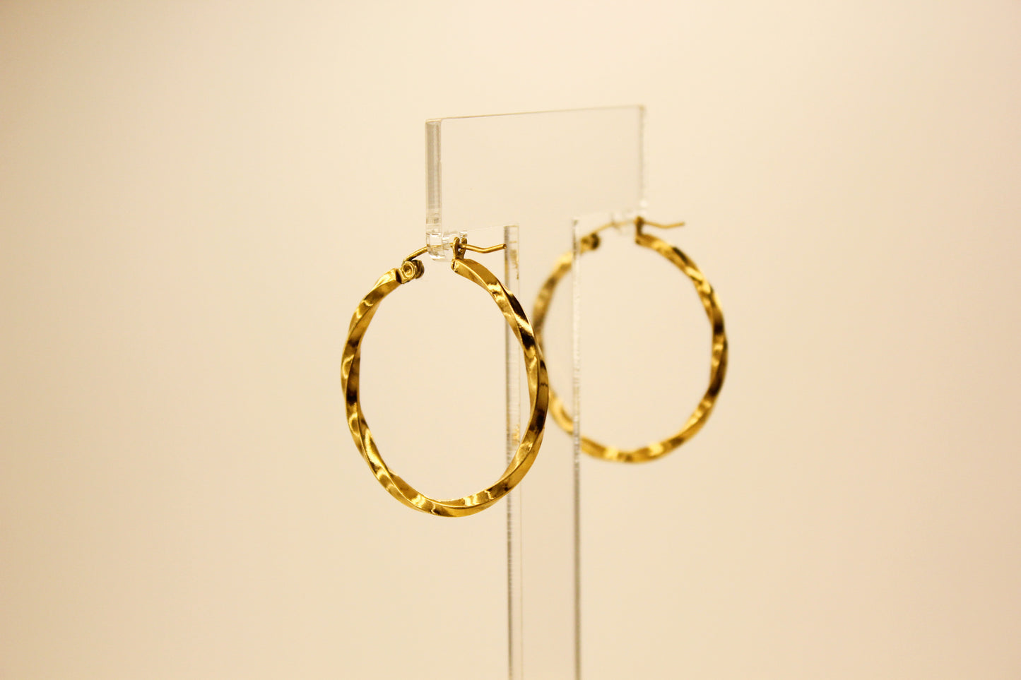 Golden hoops