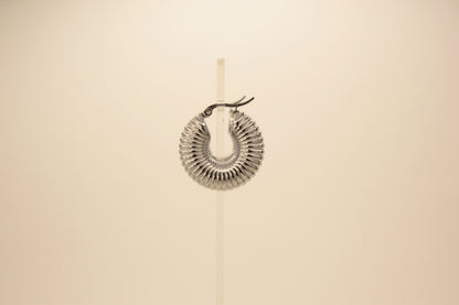 Chunky Earrings Silver