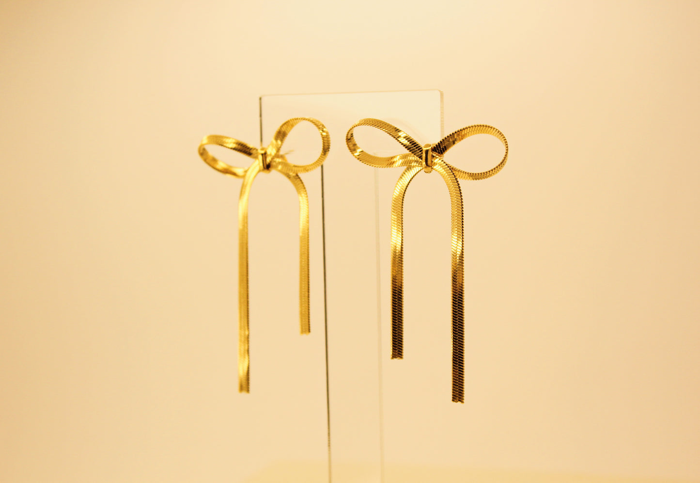 Ribbon Bow Earrings