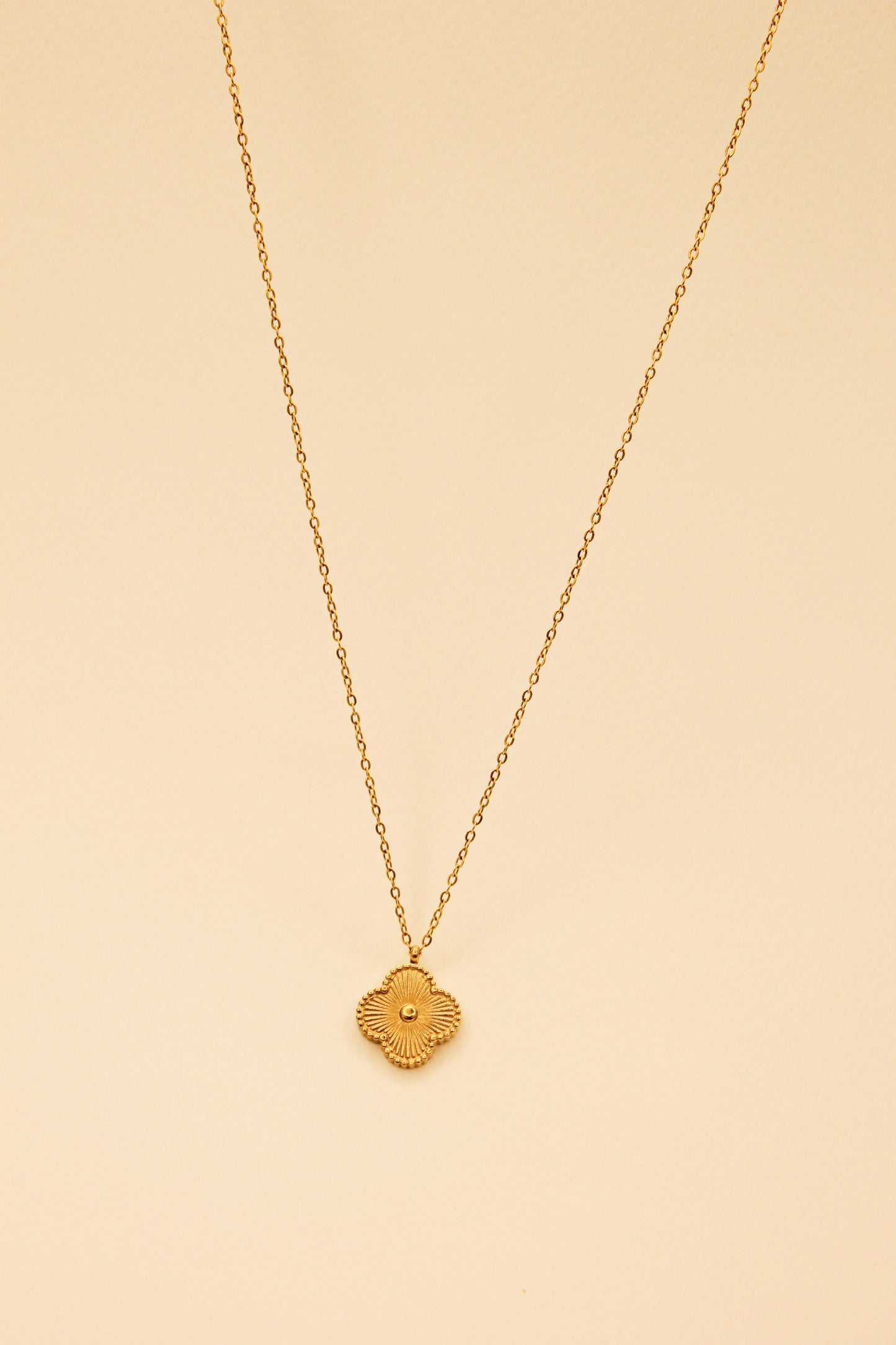 Gold Clover Necklace