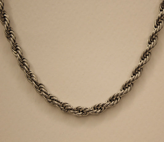 Silver Braided Chain