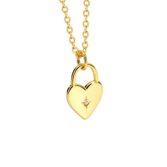 Sparkle Heart Necklace