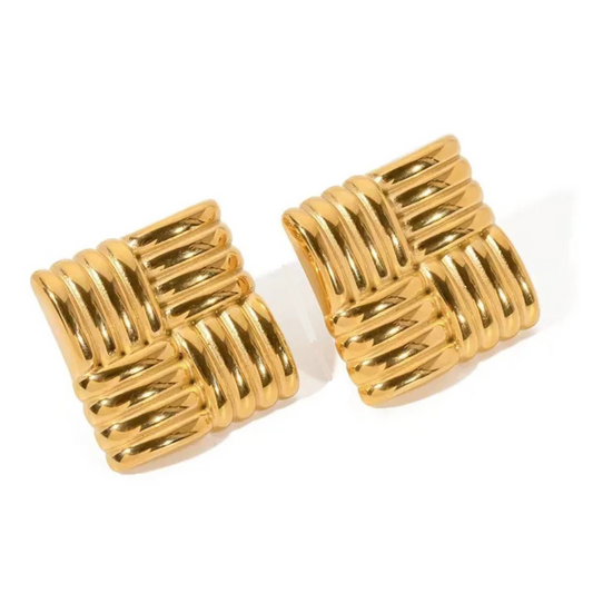 Square Frame Earrings