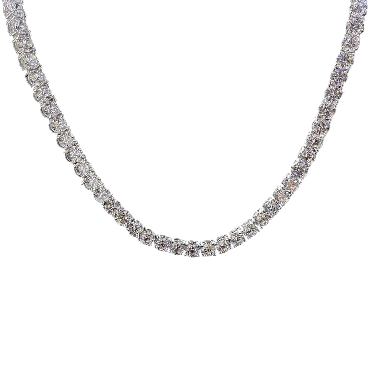 Tennis Necklace Silver 3mm