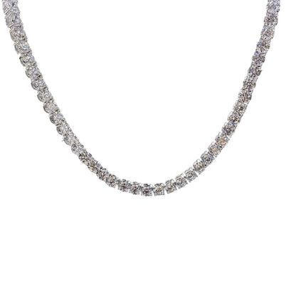 Tennis Necklace Silver 3mm