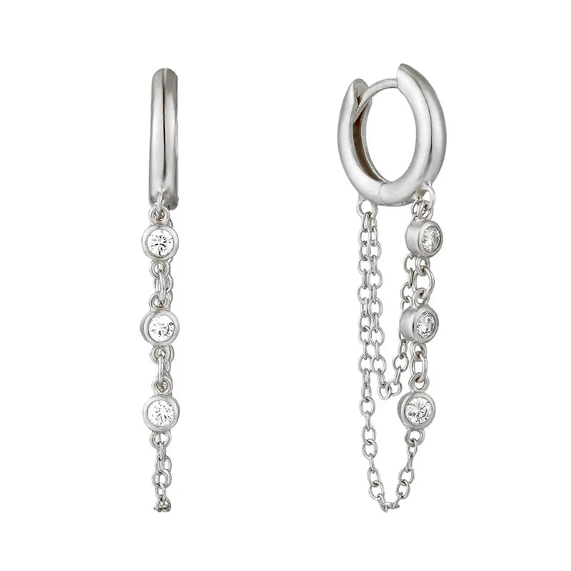 Drops Earrings Silver