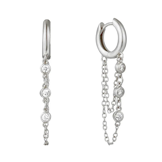 Drops Earrings Silver