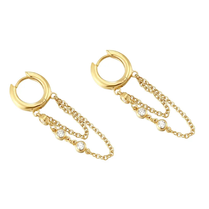 Drops Earrings Gold