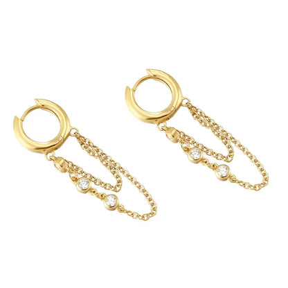 Drops Earrings Gold