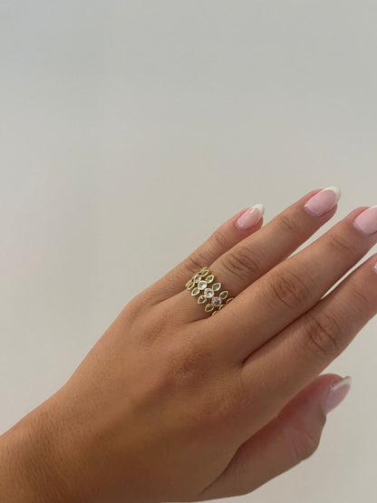 Crown Bubble Ring