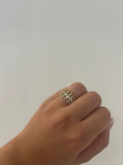 Crown Bubble Ring