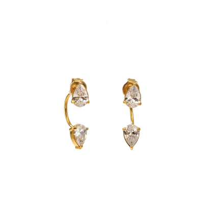 Illusion Double Earrings