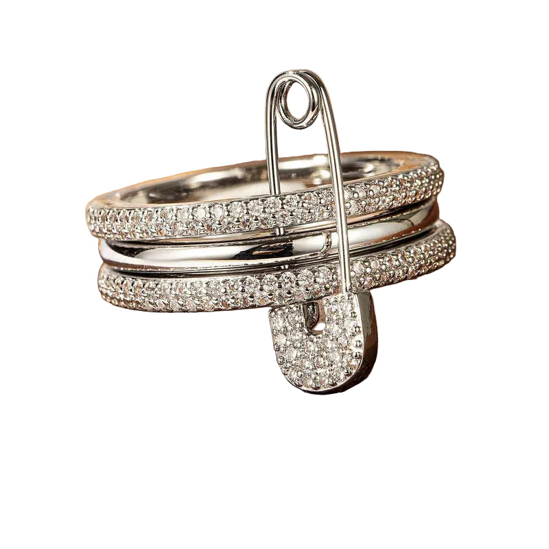 Pin Ring Silver