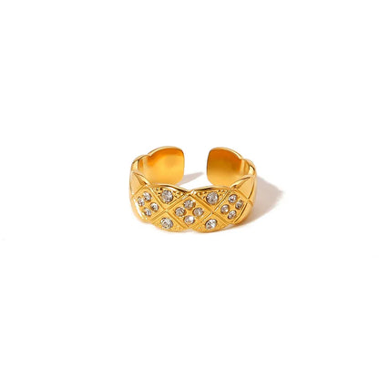 Zircon Gold Ring